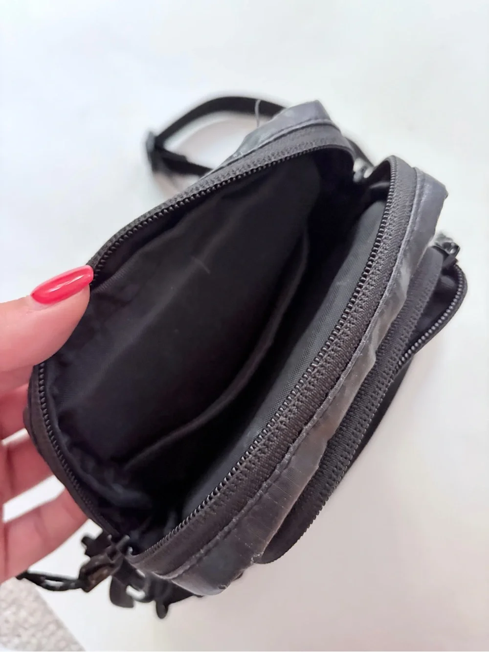 Supreme FW17 Black Shoulder Bag Box Logo Crossbody